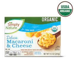 SIMPLY NATURE ORGANIC DELUXE MACARONI&amp; CHEESE 269G