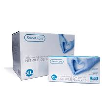 SMART CARE CLEAR VINYL GLOVES 10