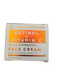 VEGAN SKINCARE RETINOL+VITAMIN C FACE CREAM 177ML