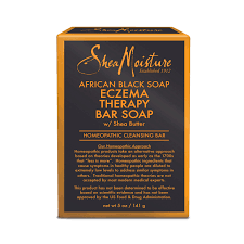 SHEA MOISTURE AFRICAN BLACK SOAP ECZEMA THERAPY BAR SOAP 142G