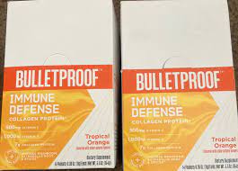 BULLETPROOF IMMUNE DEFENSE COLLAGEN PROTEINTROPICAL ORANGE