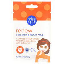 MISS SPA GLYCOLIC ACID EXFOLI.SHEET MASK