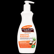 PALMER’S SOOTH RADIANT exfoliating body lotion 400ml