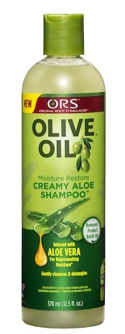 ORS OLIVE OIL CREAMY ALOE SHAMPOO370ML