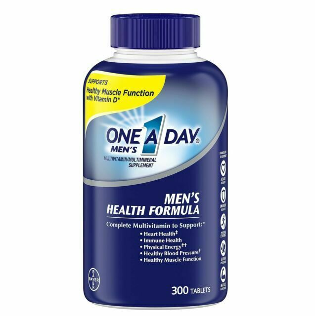 ONE A DAY MULTIVITAMINE POUR HOMME 50 ANS +