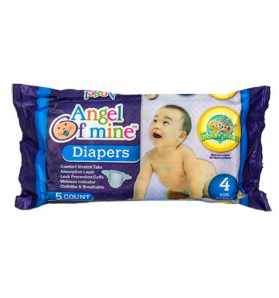 ANGEL OF MINE DIAPERS 5COUNT