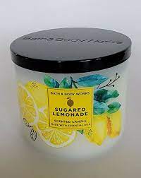 BATH AND BODY CANDLE SUGARED LEMONADE 411g