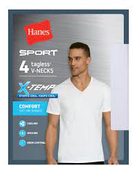 HANES SPORT 4 TAGLESS M