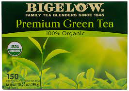 BIGELOW PREMIUM GREEN TEA 100&amp; ORGANIC 150