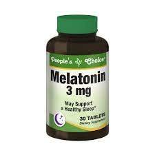 PEOPLE'S CHOICE MELATONIN 30 TABLETS