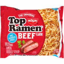 TOP RAMEN BEEF NOODLE