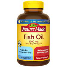 NATURE MADE FISH OIL 1200MG 200 SOFTGEL